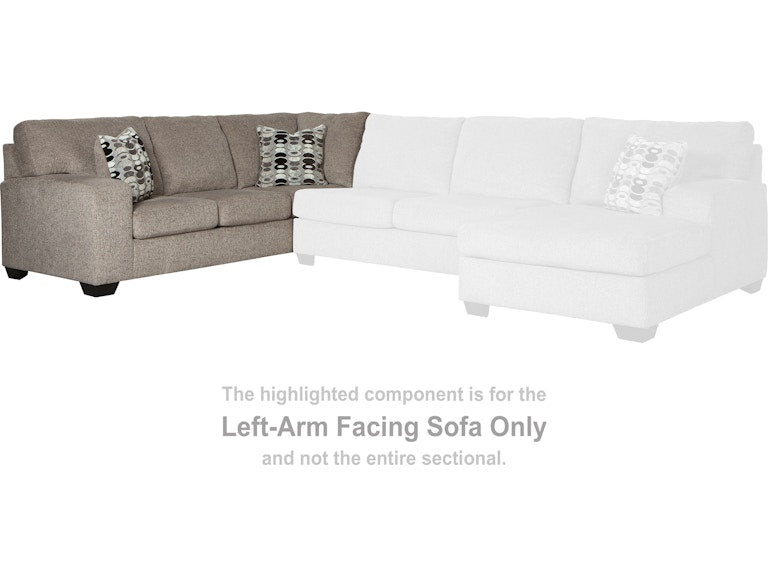 Ballinasloe Platinum Sectional Left Hand Facing Sofa