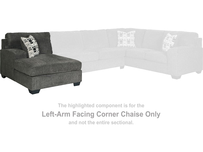 Ballinasloe Smoke Sectional Left Hand Facing Corner Chaise