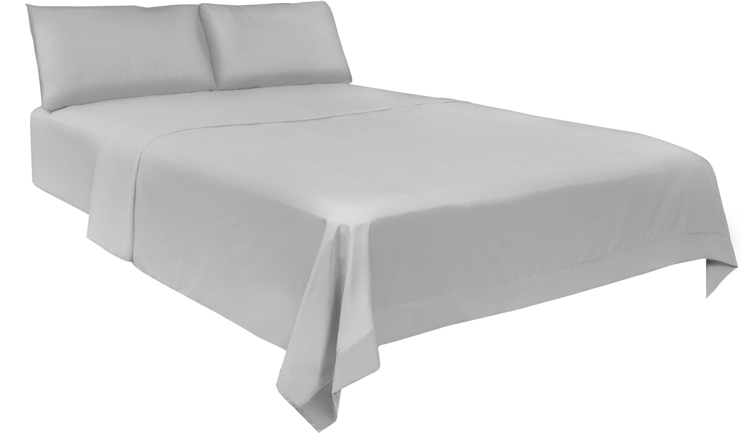 Sapphire Sleep (Slumbershield Home) Premium Microfiber Sheet Set - GRAY - Packs of 6