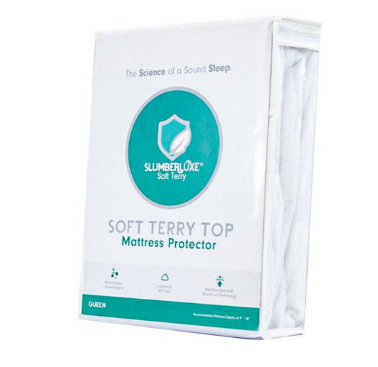 Luxe Terrycloth Mattress Protector