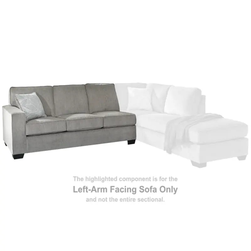 Altari Alloy Sectional Left Hand Facing Sofa