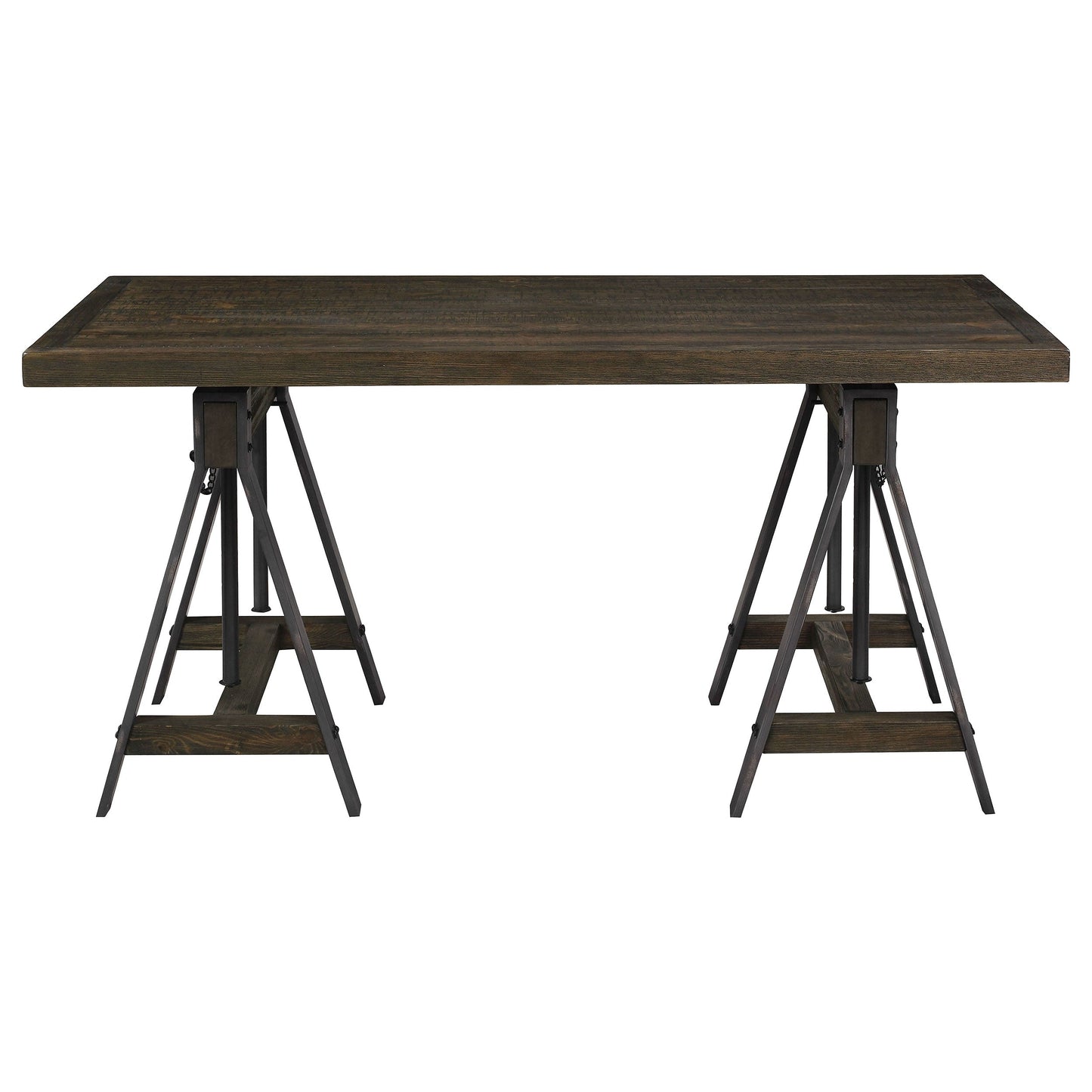 Delmar AdjusTable Writing Desk Burnished Cognac