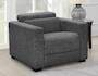 ZARA CHARCOAL DUAL POWER RECLINER  (Closeout)