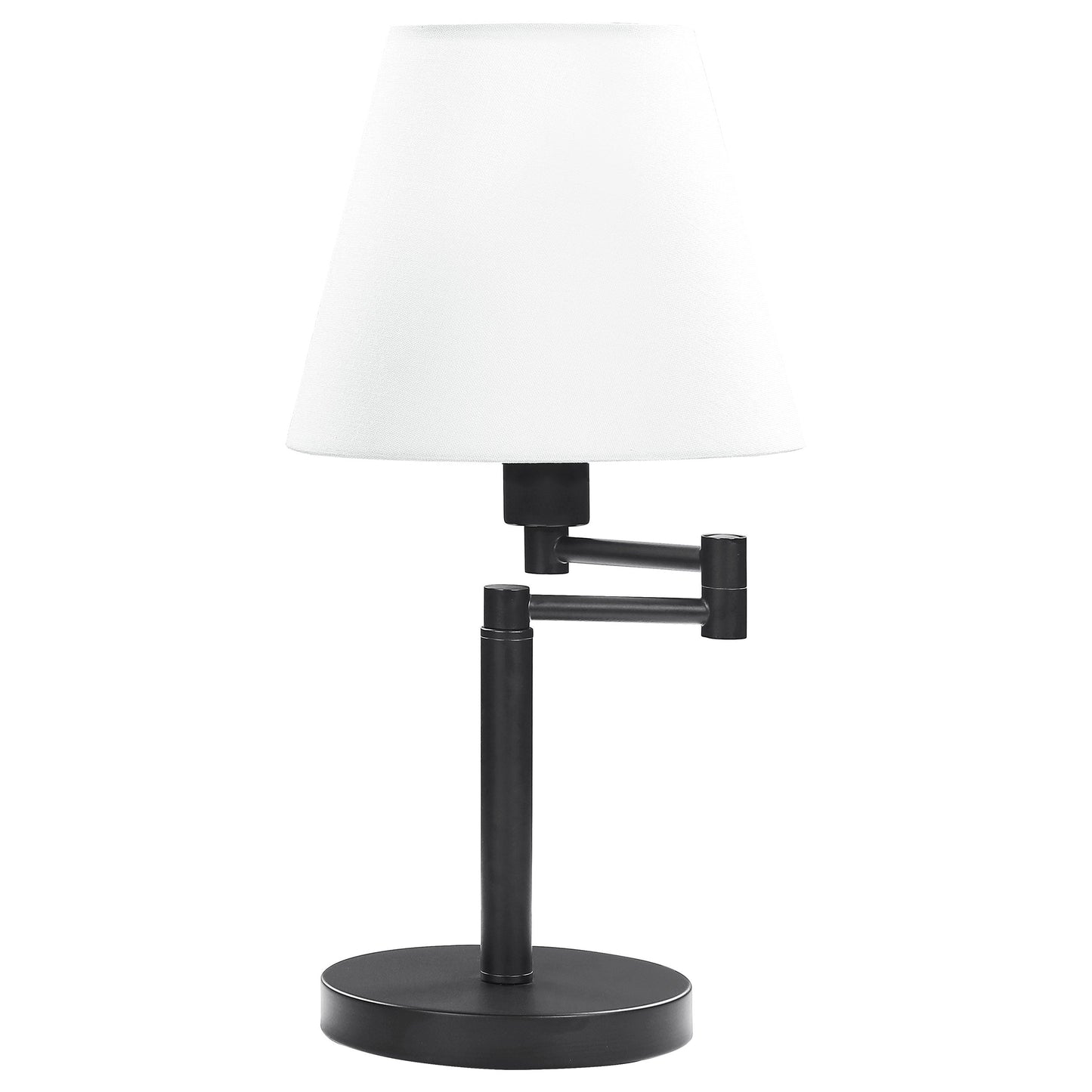 Colombe RotaTable Frame Table Lamp Off White and Matte Black