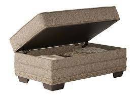 10100 - Mal Can Buckhorn STORAGE OTTOMAN