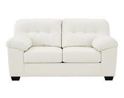 Donlen White Love Seat