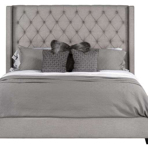 Westerly King Upholstered Bed - Gray