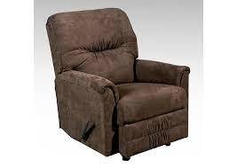 100 - Sienna Chocolate Rocker Recliner