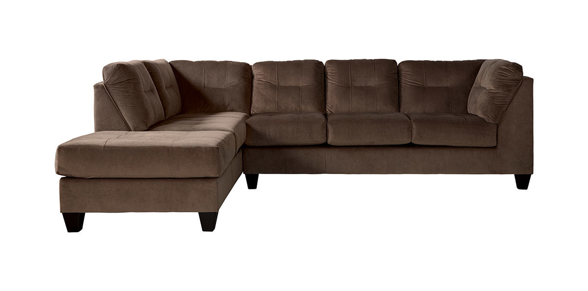 2500 - Bing Chocolate (Sectional) Left Facing Chaise