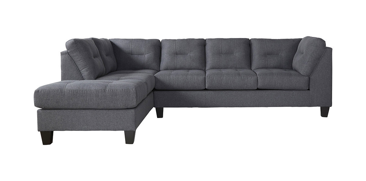 2500 - Jitterbug Grey (Sectional) Left Facing Chaise