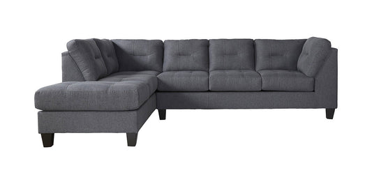 2500 - Jitterbug Grey (Sectional) Left Facing Chaise