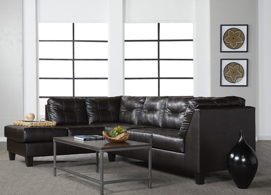 2500 - San Marino Chocolate (Sectional) Left Facing Chaise