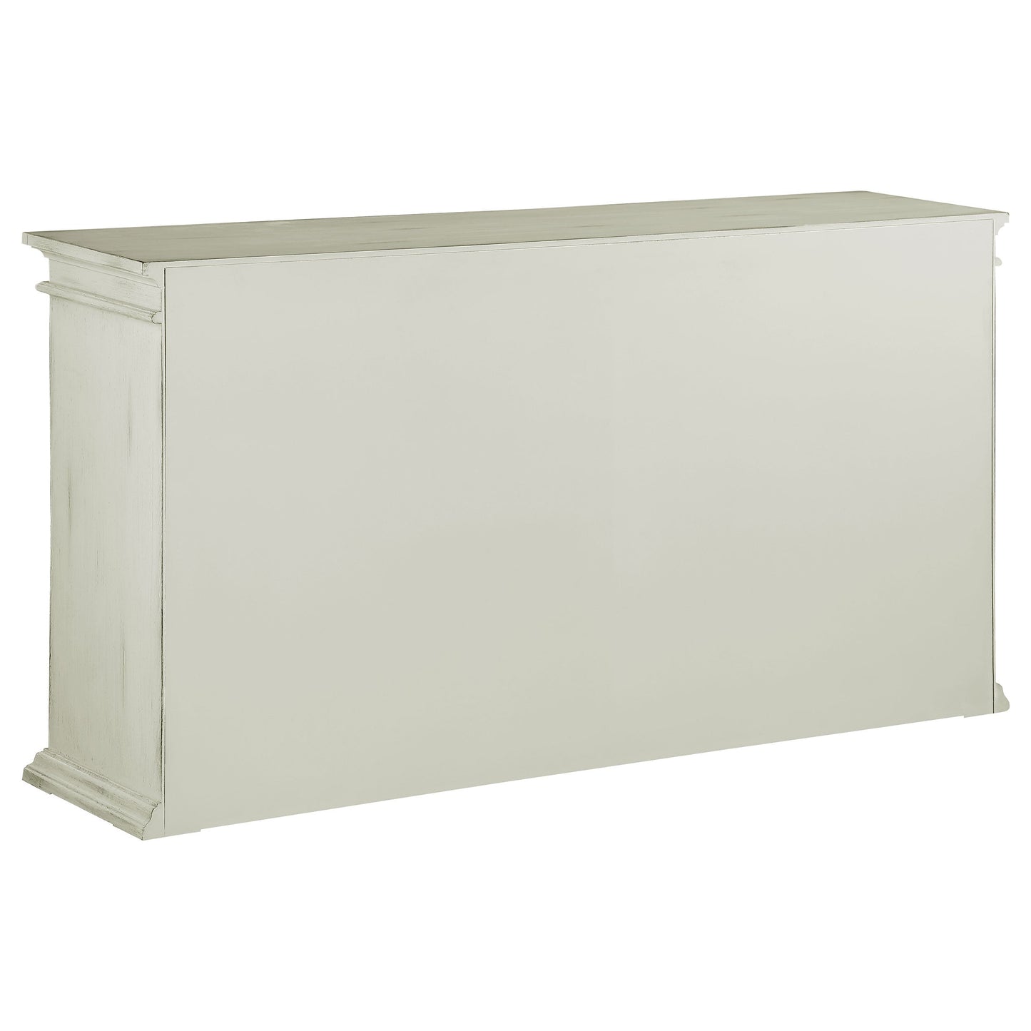 Kiara 4-door Accent Cabinet with AdjusTable Shelves White