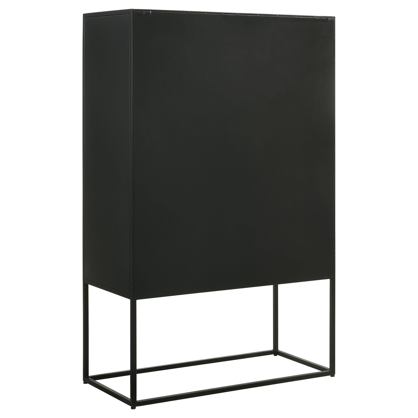 Jenna 2-door Bar Cabinet Black