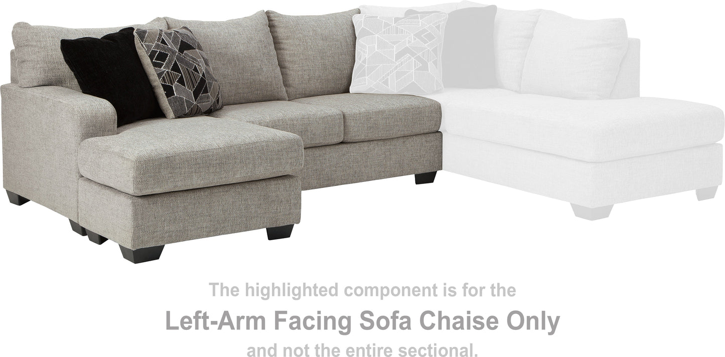 Megginson Storm Sectional LAF Sofa Chaise