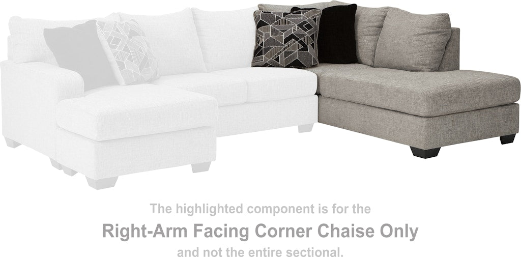 Megginson Storm Sectional RAF Corner Chaise