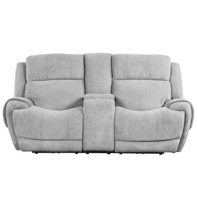 Spencer Tide Pebble Power Reclining Console Loveseat