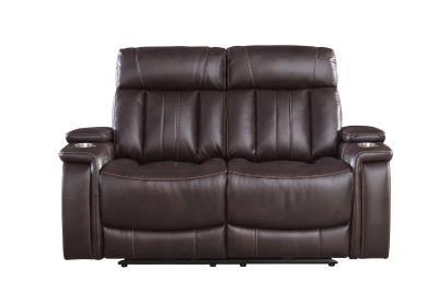 Royce Fantom Brown Power Reclining Loveseat