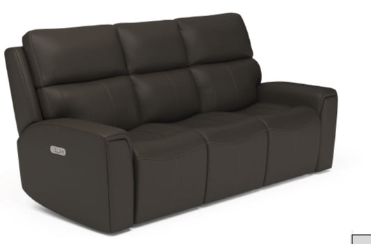 Landry Dual Reclining WithPower Headrest (033-01 Grey)