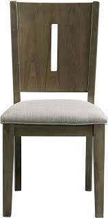 CATO Side Chair Keyhole Back (Gray)