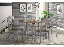 EL PASO 5pc Counter Set (Gray/Espresso