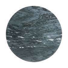 Francesca Round Counter Table Top (Grey Marble)