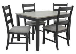 MARTIN 5pc. Dining Set (Black)