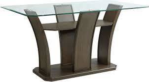 DAPPER Rectangular Counter Table Base (Brown)
