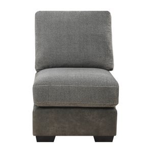 BERLIN  ARMLESS CHAIR-GREY