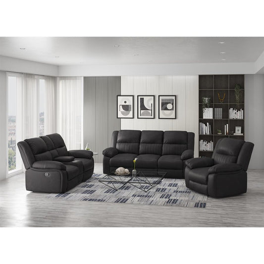 NAVARO  MOTION SOFA-BLACK