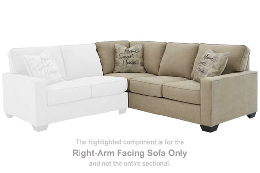 Lucina Quartz Sectional Right Hand Facing Sofa