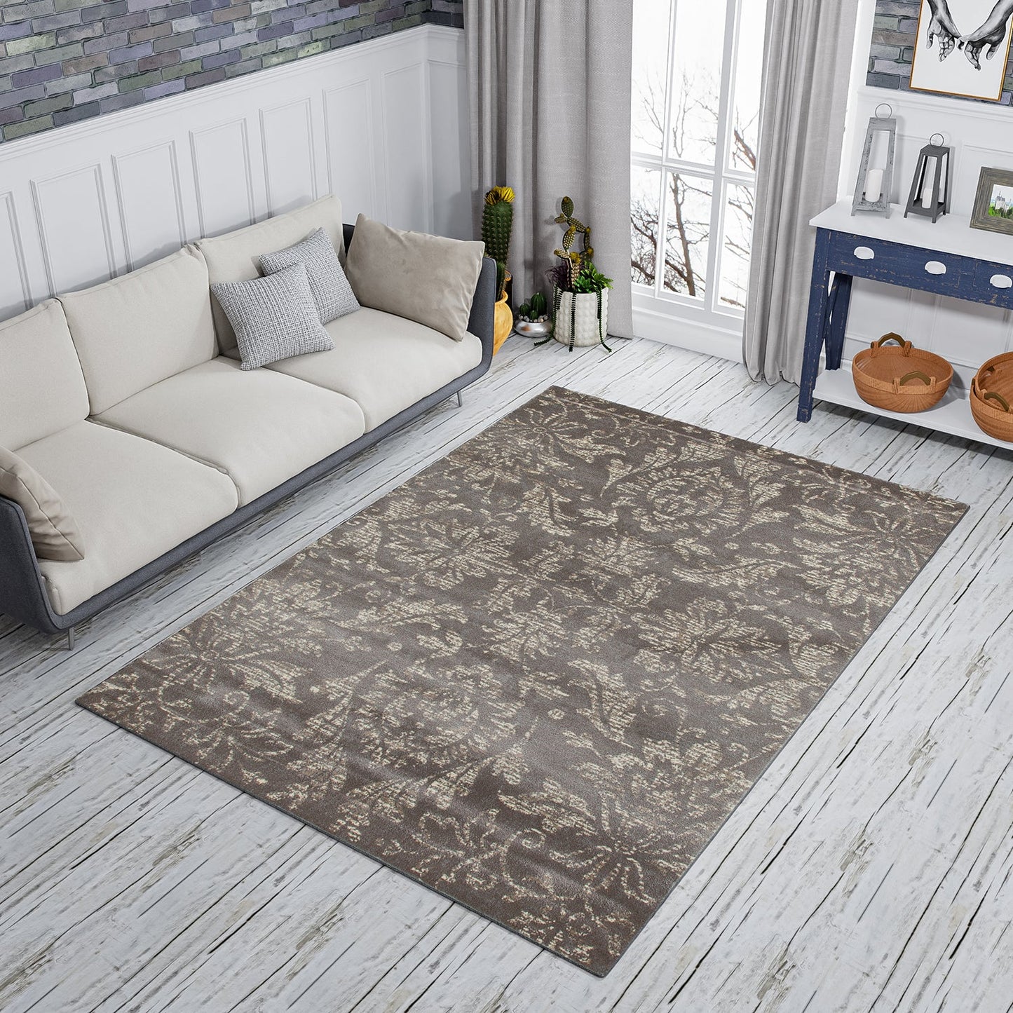 ARABELLA-AR_00_0159_GRAY-ROLL RUNNER 2.2 x 99-66x3018