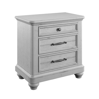 NEW HAVEN 3 DRAWER NIGHTSTAND