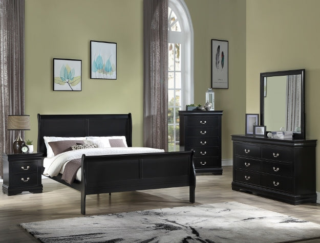 LOUIS PHILIP BLACK TWIN RAIL