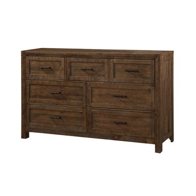 PINE VALLEY 7 DRAWER DRESSER