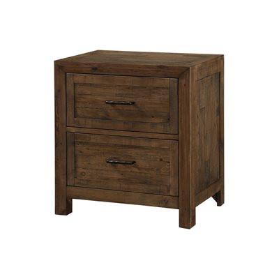 PINE VALLEY 2 DRAWER NIGHTSTAND