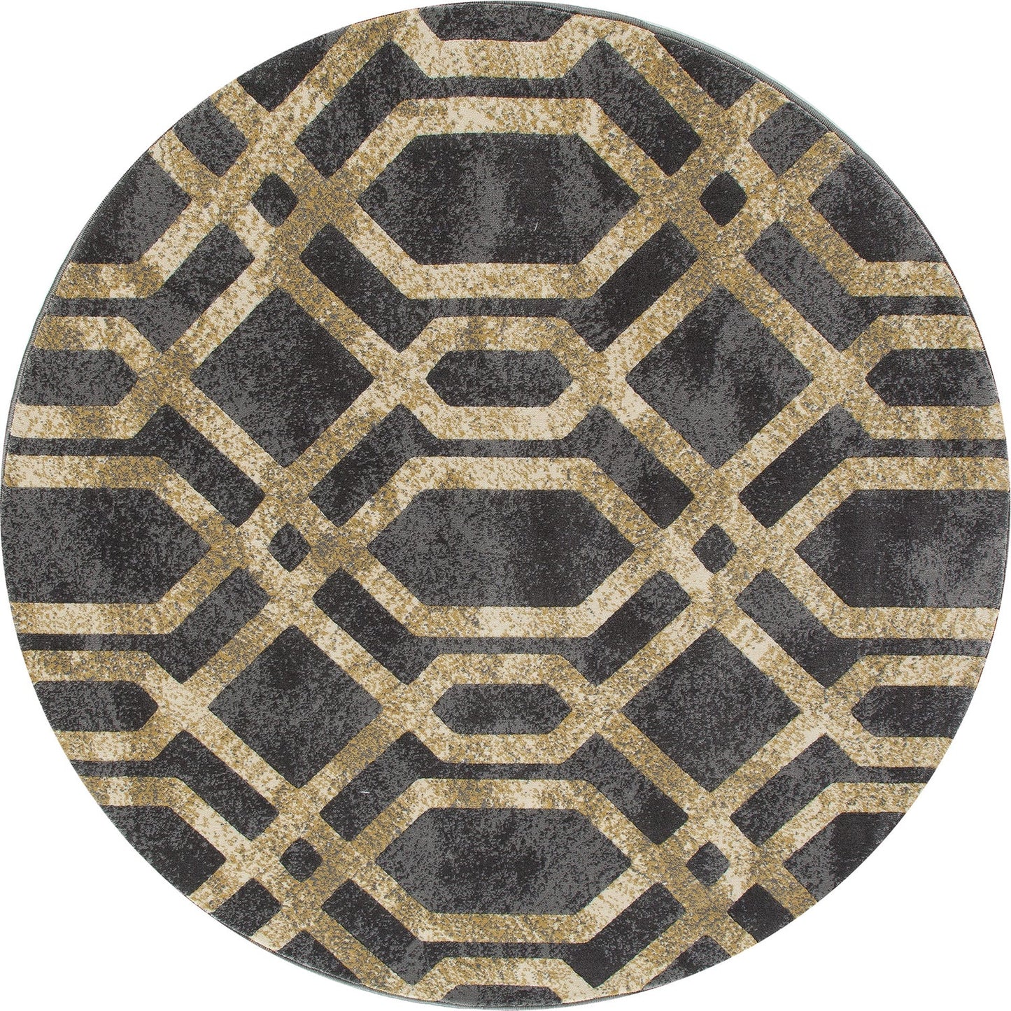 BASTILLE-AR_00_042_GRAY/YELLOW-ROLL RUNNER 2.2 x 99-66x3018