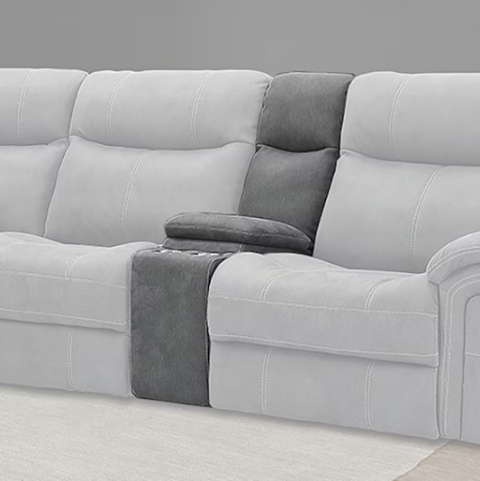 Mason Carbon Sectional Entertainment Console