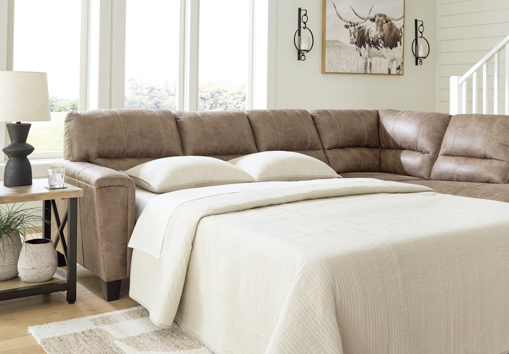 Navi Fossil Sectional LAF Sofa Sleeper