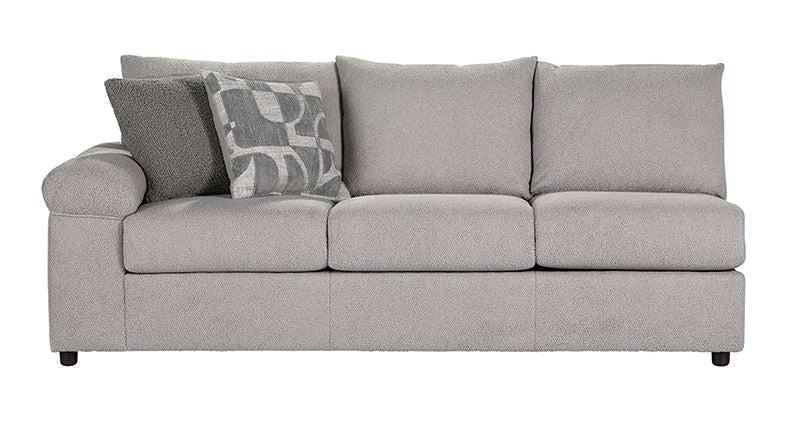 19900 - Cush Nickel (Sectional) Left Facing Sofa