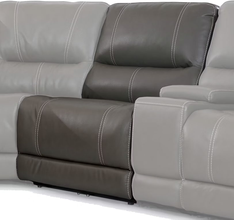 Cabrera Haze Sectional Manual Sectional Armless Recliner