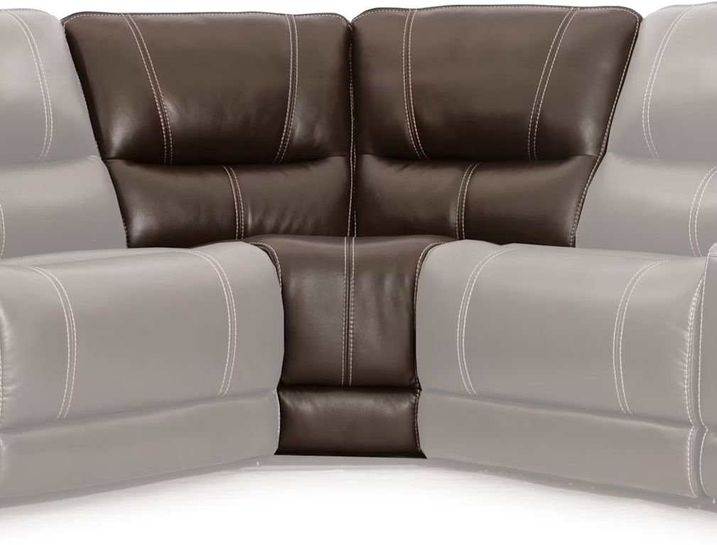 Cabrera Cocoa Sectional Corner Wedge