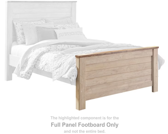 Willowton Full panel footboard