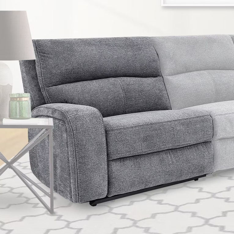 Bizmark Grey Pwr Laf Recliner