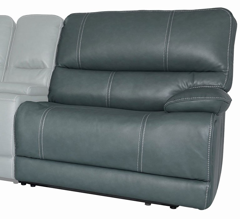Cabrera Azure Sectional Power Sectional Right Arm Facing Recliner