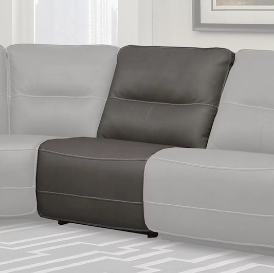 Polaris Haze Sectional Armless Recliner