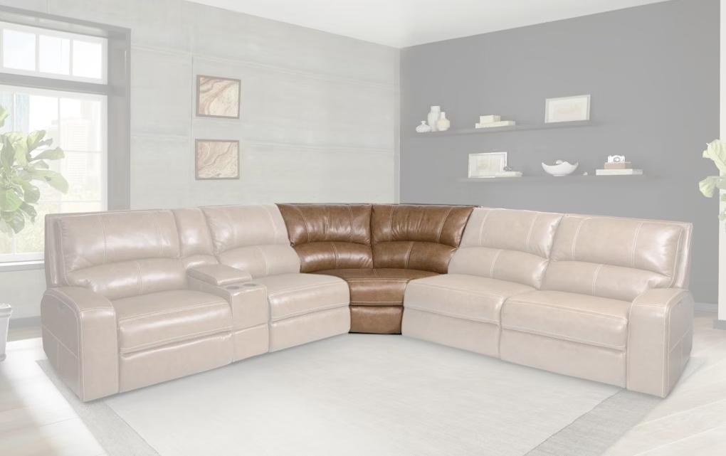 Swift Bourbon Sectional Corner Wedge