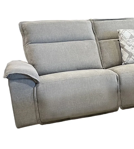 Perimeter Hearth Stone Sectional Power Sectional Left Arm Facing Recliner