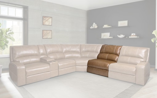 Swift Bourbon Sectional Armless Chair