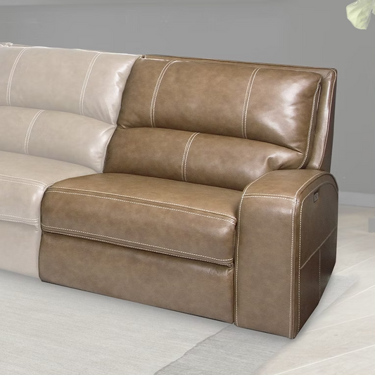 Swift Bourbon Sectional Power Sectional Right Arm Facing Recliner